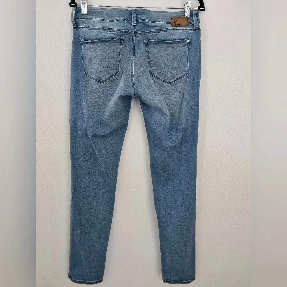 Mavi Jeans Co Emma Slim Boyfriend Light‎ Wash Denim Jeans Women's Size 28 32 - Picture 2 of 11